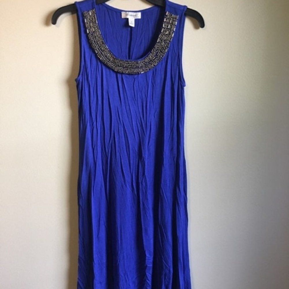 Dressbarn size 6 blue dress
